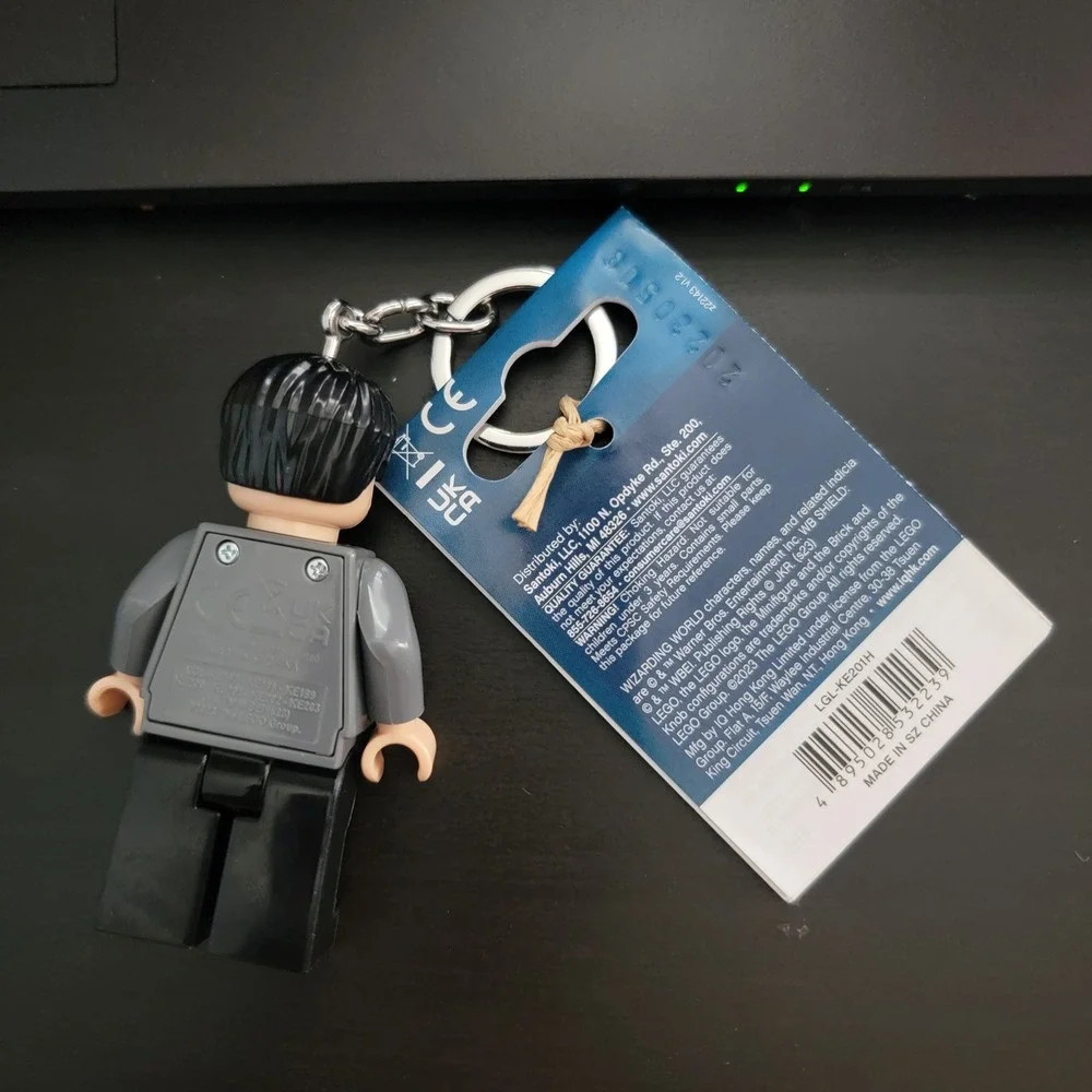 LEGO Harry Potter LEDLite Keychain Light Unisex OS Gray NEW LGL-KE201H Torch